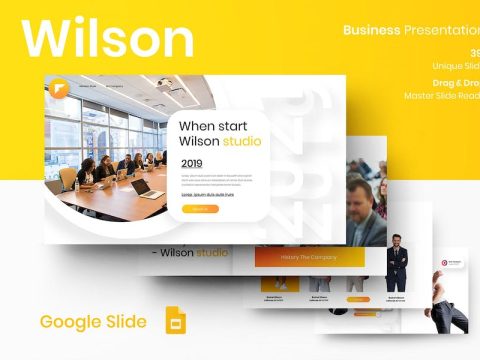 Wilson - Business Google Slide Template 8U7E34U