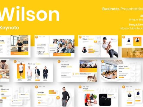 Wilson – Business Keynote Template TR57EUG