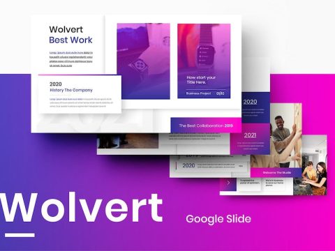 Wolvert - Business Google Slide Template YKB9A2R