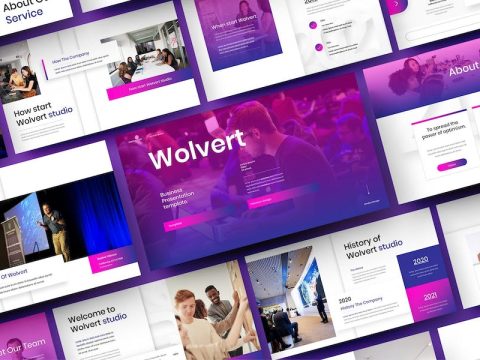 Wolvert – Business Keynote Template UD2V7BY