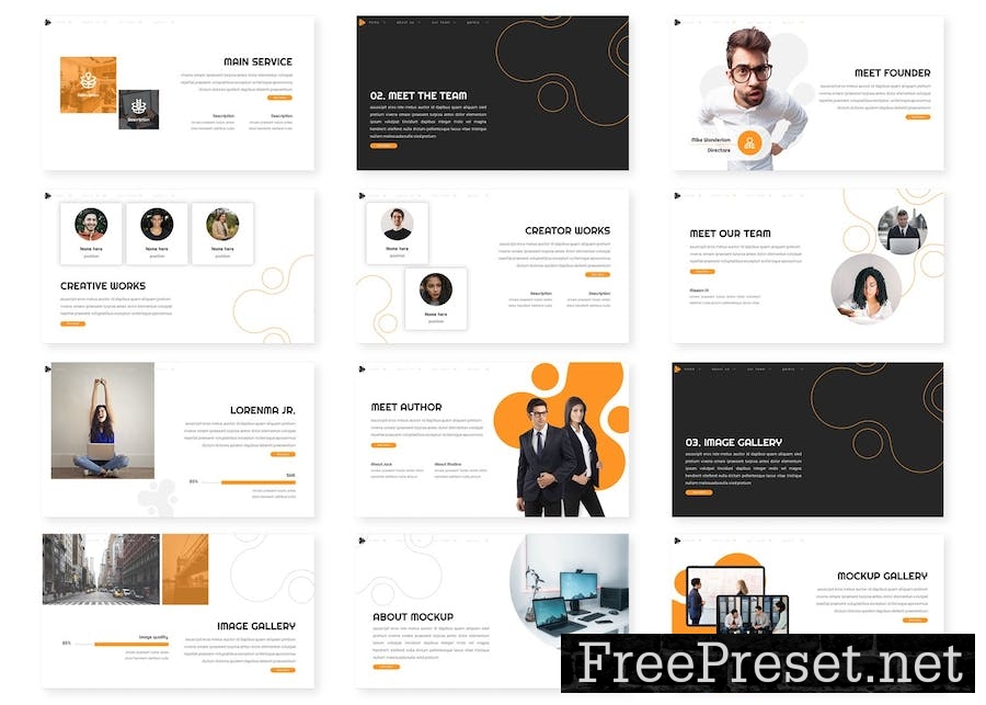 Wonderlam - Business Google Slides Template VDQY3AC