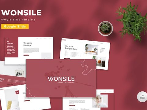 Wonsile - Google Slide Template T6FUSY4