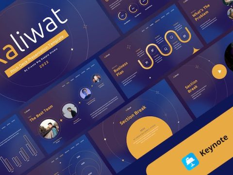 Xaliwat Keynote Pitch Deck Presentation Template X5KR9LV