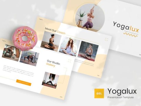 Yogalux - Yoga Google Slides Template DAJ4HLV