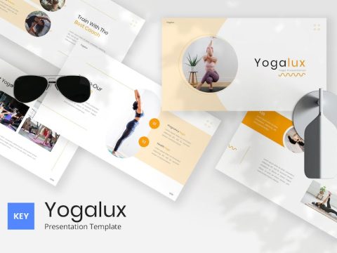 Yogalux - Yoga Keynote Template 3KZKMZY