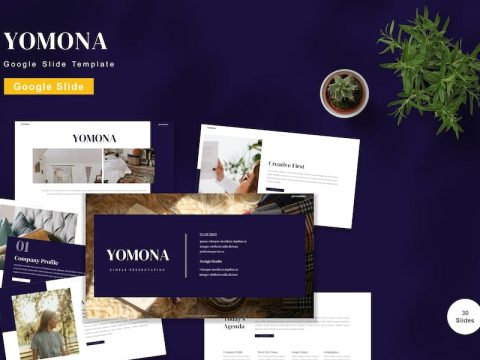 Yomona - Google Slide Template 5YPJ8Y9