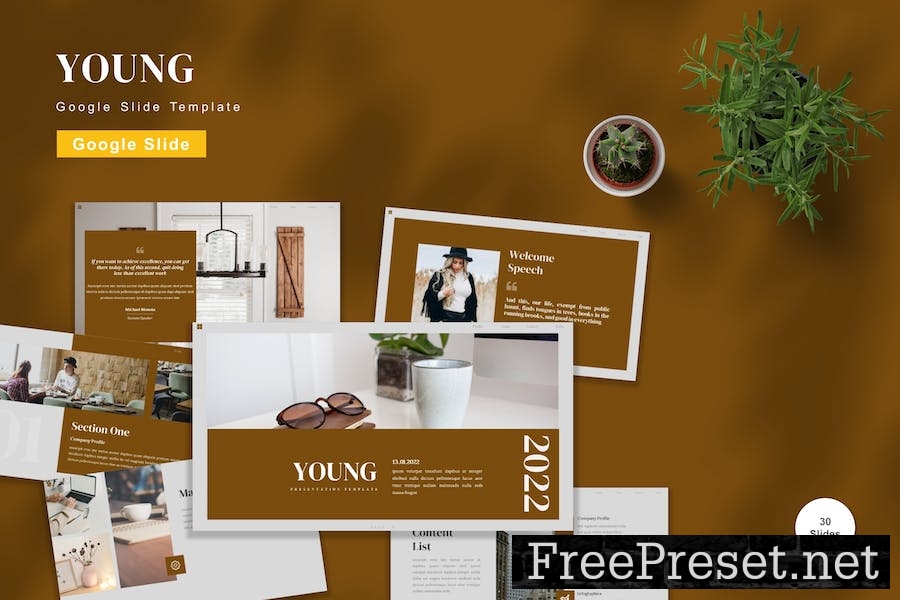 Young - Google Slide Template K368BH5