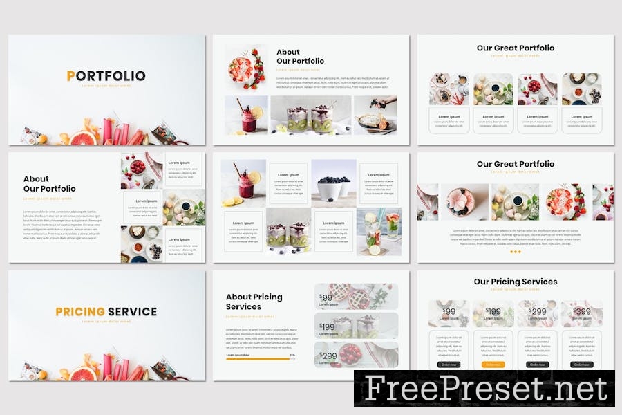 Yummy - Keynote Template 6WDP2B