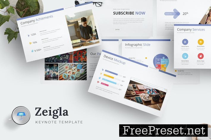 Zeigla - Keynote Template 9K8KFF