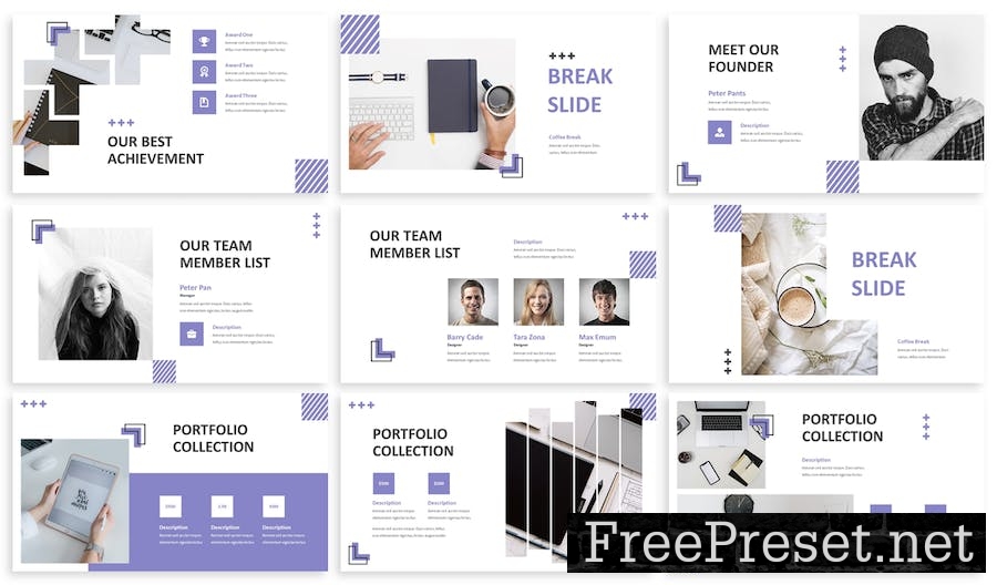 Zesty - Business Google Slide Template PAYD7J2