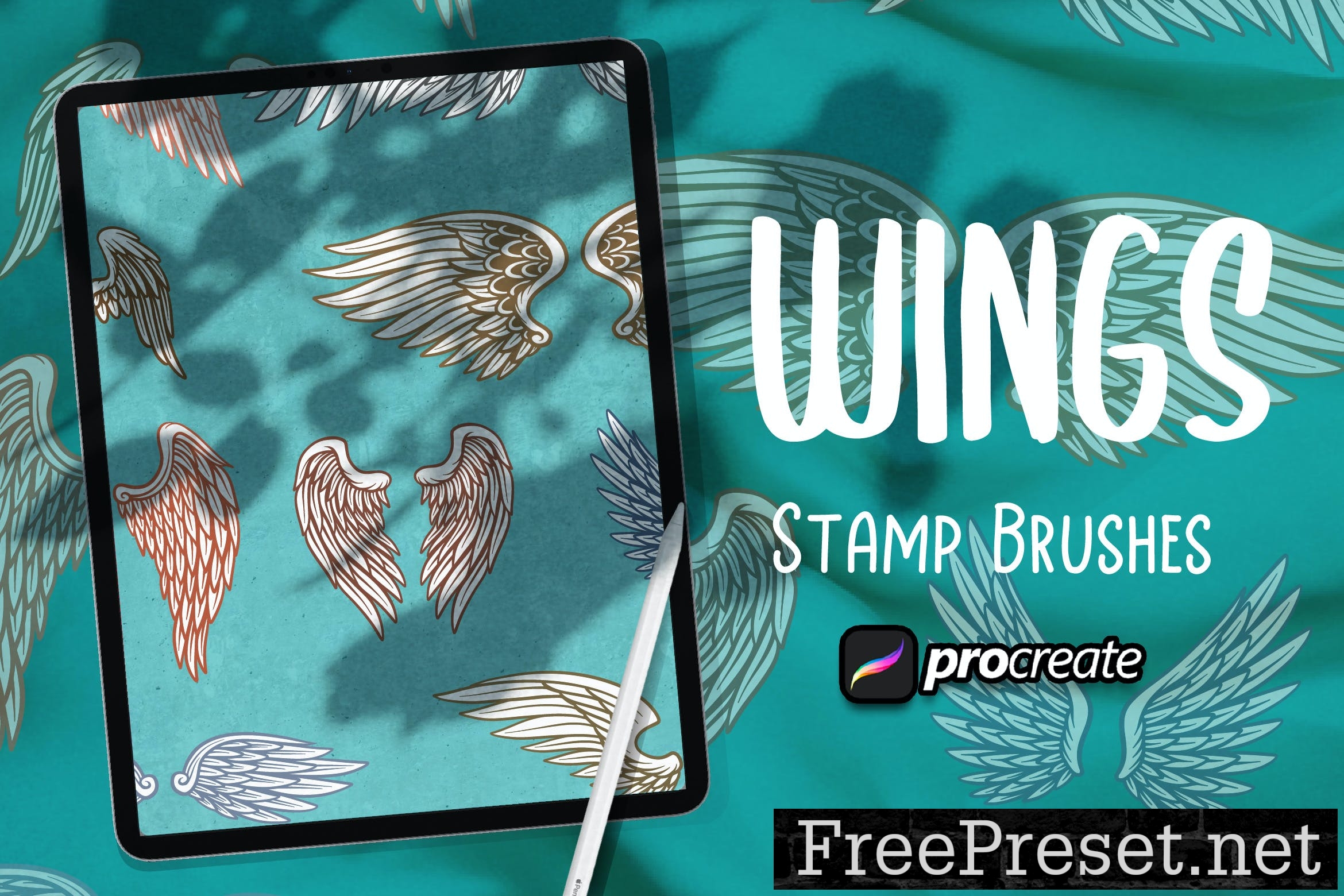 wing brush procreate free