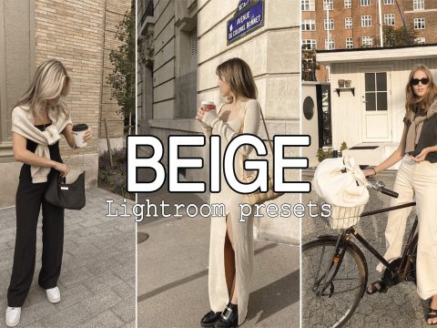 7 Beige Lightroom Mobile presets 10192467