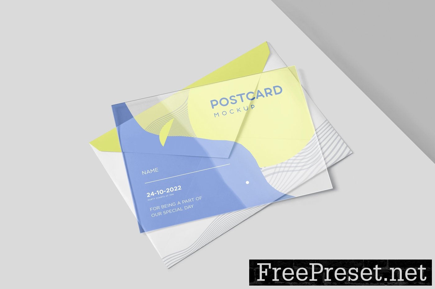 7x5 Acrylic Card Plate Mockups 7438571