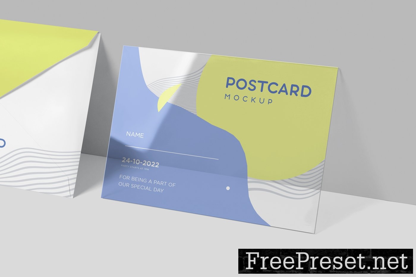 7x5 Acrylic Card Plate Mockups 7438571