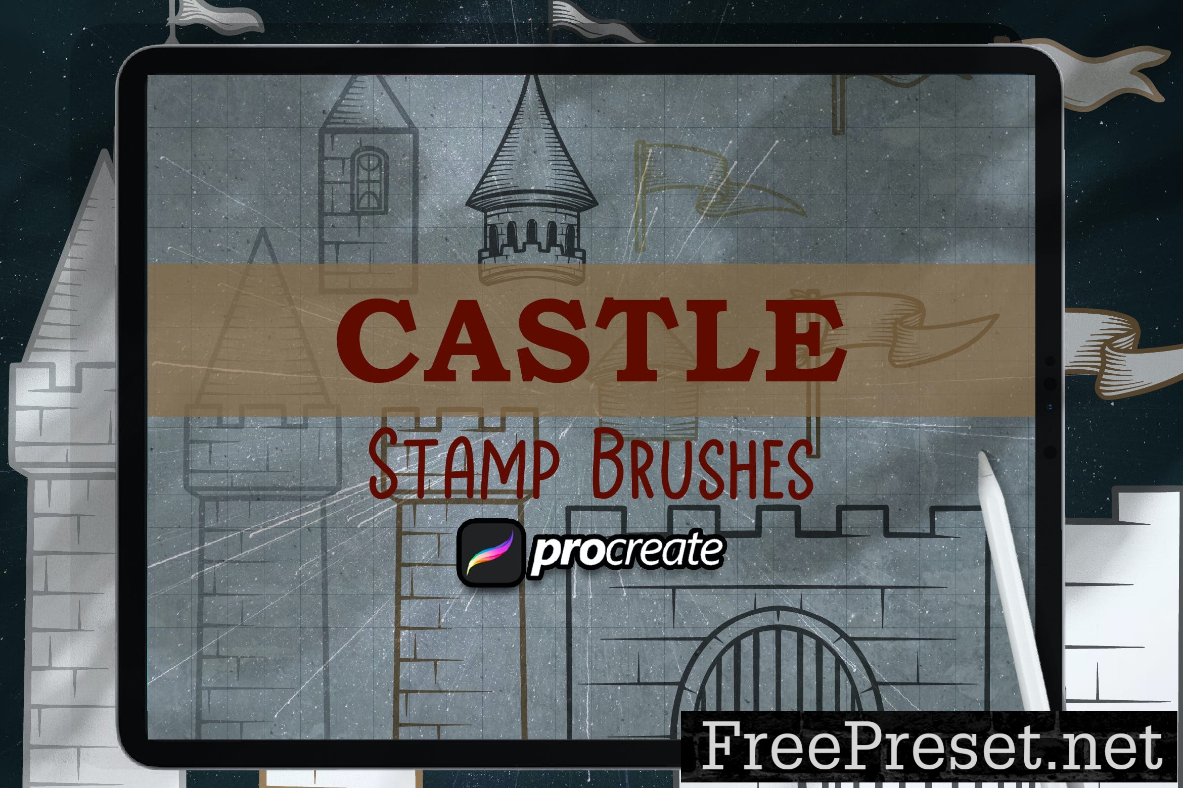 castle brush procreate free
