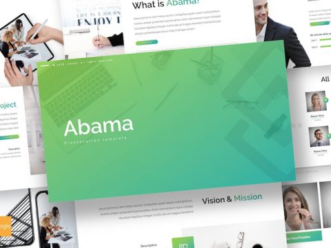 Abama - Business Google Slides Template TUXQF8U