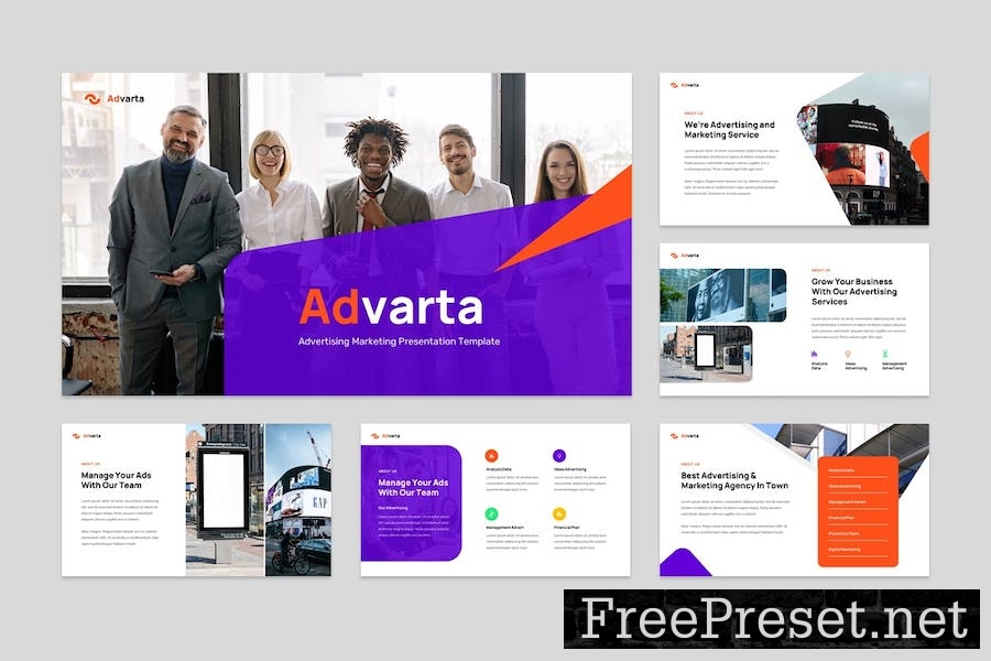 Advarta - Advertising Marketing Google Slides GDPZJFU