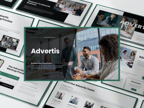 Advertis - Business Presentation Google Slide H43TG7L