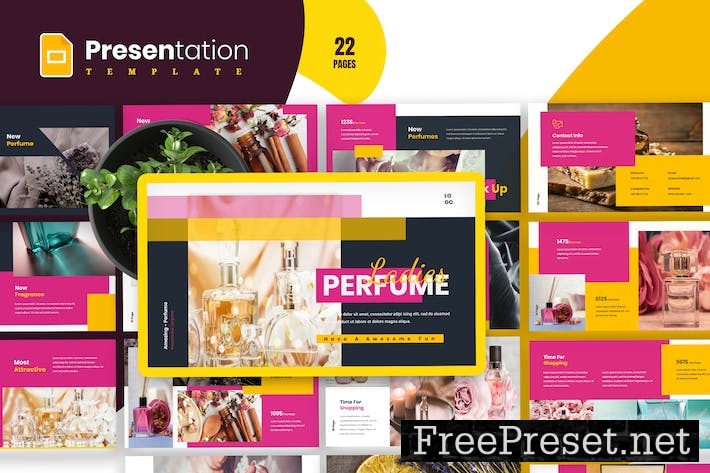 Ady Perfume Google Slide Presentation Template