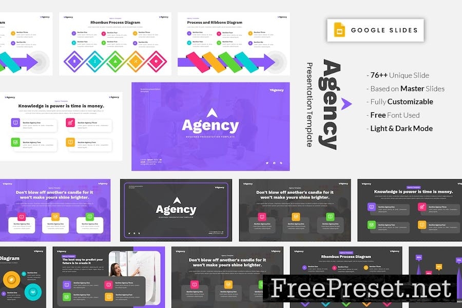 Agency - Business Google Slides Template 6X9BBV9