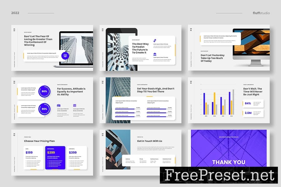 Agiliant - Multipurpose Google Slides Template BCFVCX4