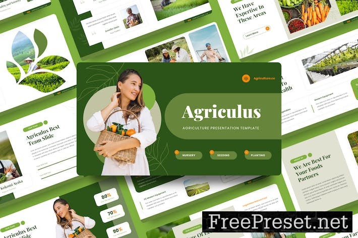 Agriculus - Agriculture Google Slide Template PZZGVBZ