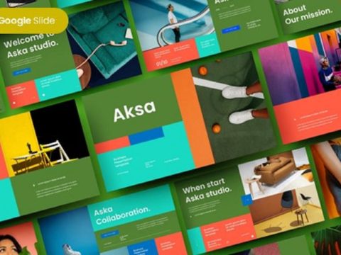 Aksa - Business Google Slide Template ZHXL2XU