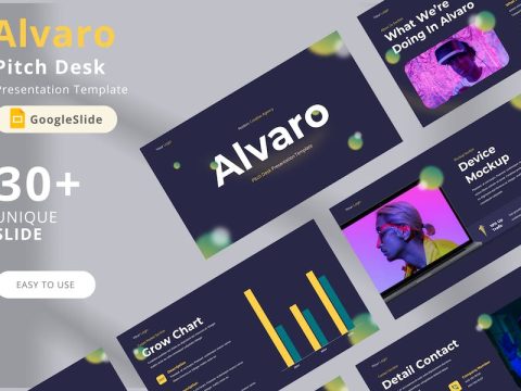 Alvaro Google Slide Pitch Deck Presentation 3T29M64