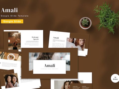 Amali - Google Slide Template CTLHYTJ