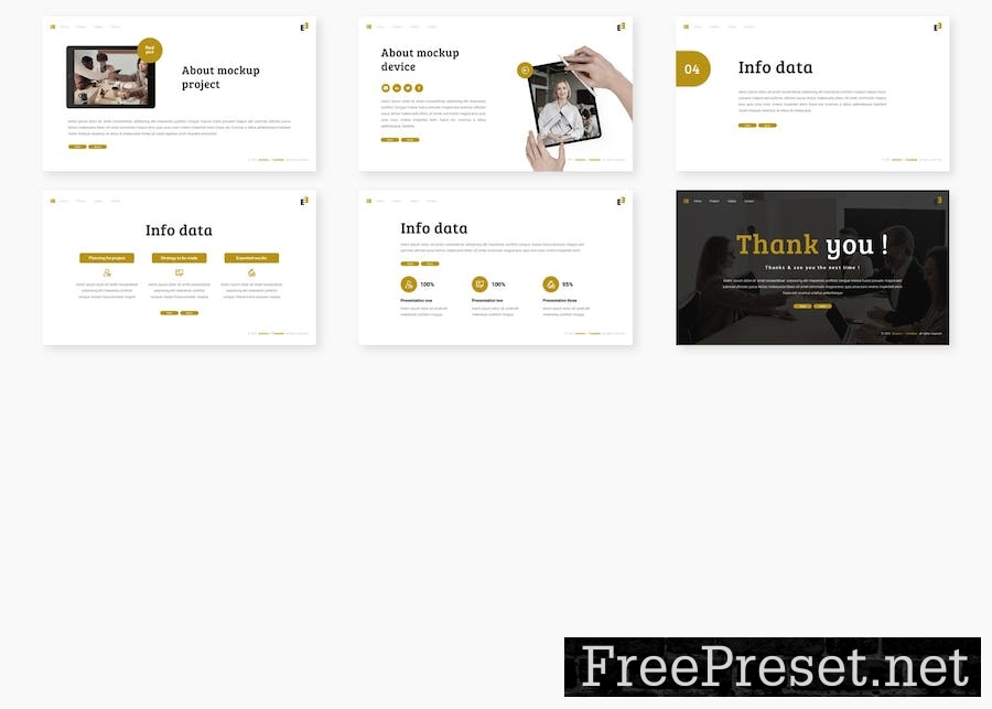 Ameera - Business Google Slides Template UNBKAVD