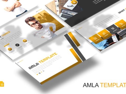 Amla Template - Business Google Slides Template 25DY9RR