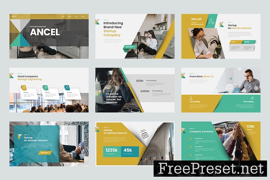 Ancel Google Slides Templates UF6QRRB