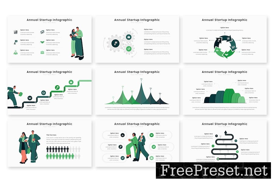 Annual Startup Infographic - Google Slides Templat EPLG8P7