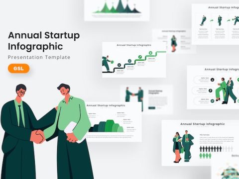 Annual Startup Infographic - Google Slides Templat EPLG8P7