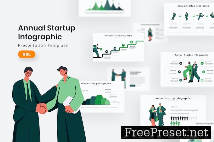 Annual Startup Infographic - Google Slides Templat EPLG8P7