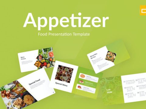 Appetizer Food Google Slides Template 8N63KD9