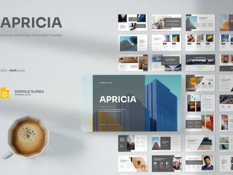 Apricia - Corporate Google Slides Template MUQ4Y8J