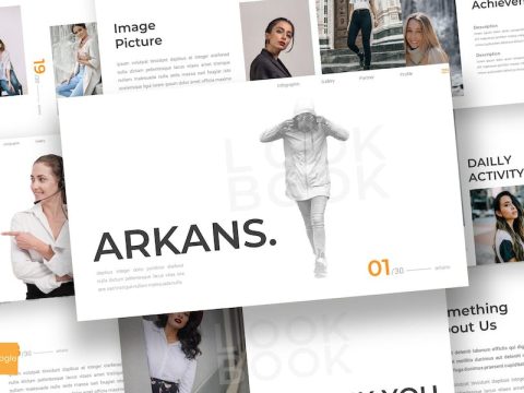 Arkans - Business Google Slides Template RTWTYJX