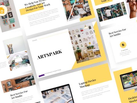 Artspark - Art Google Slides Template