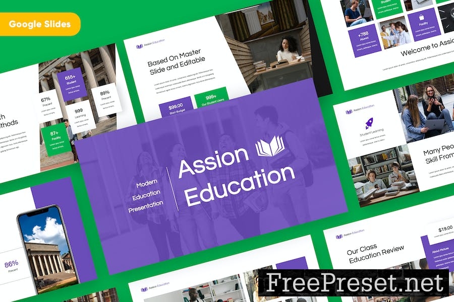 ASSION - Education Google Slides Template