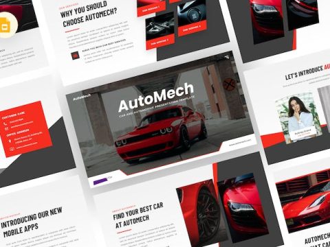 Automech - Automotive Google Slides Template RAUUFG8