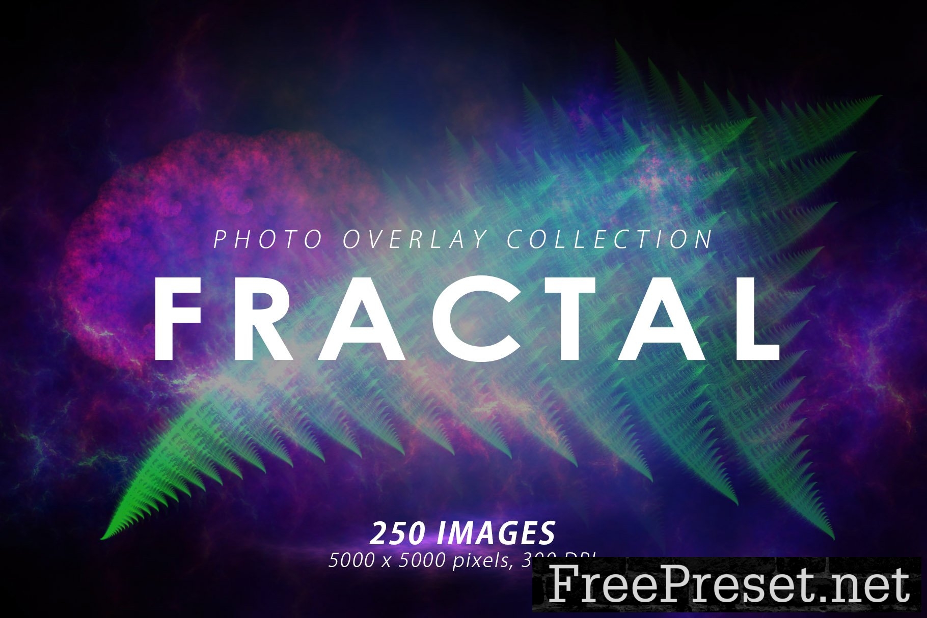 Ayahuasca Fractal Photo Overlays