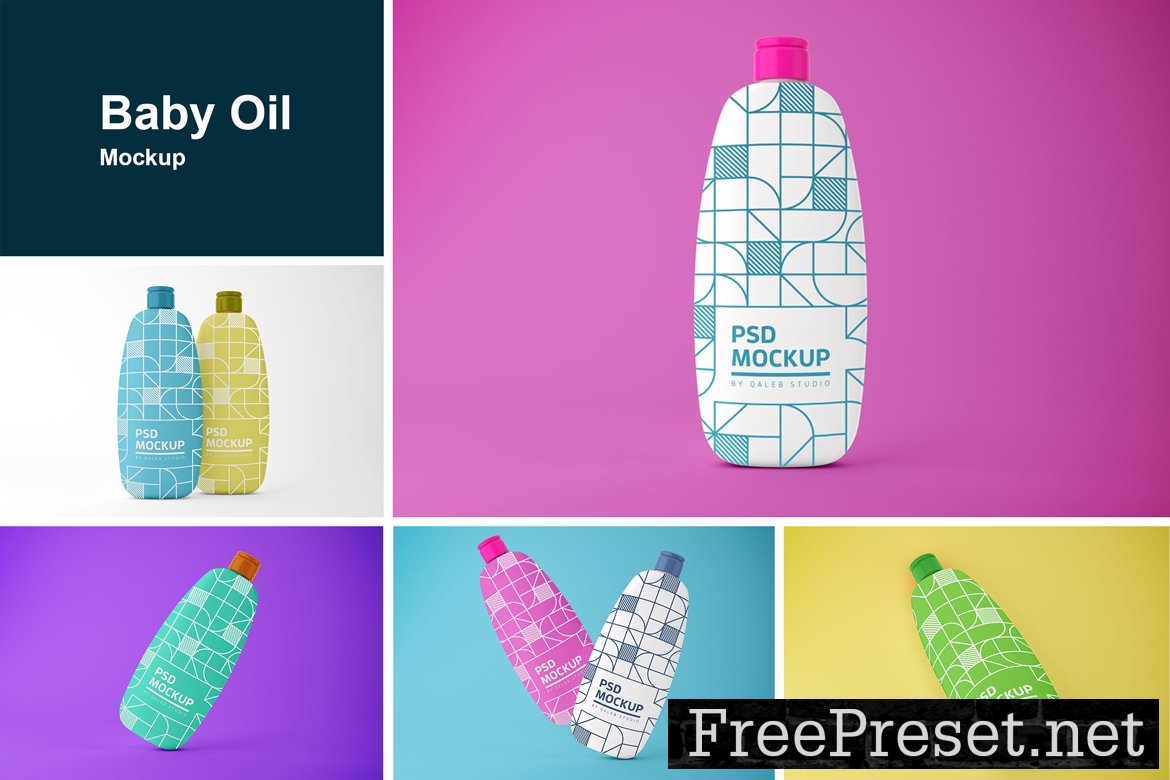 Baby Oil Mockup 7493574