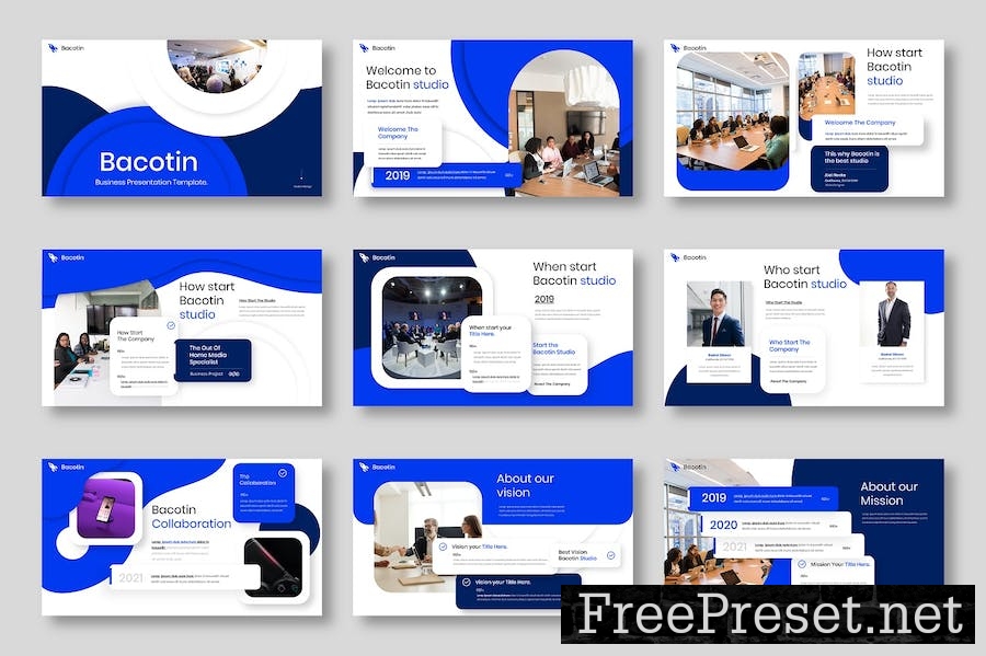 Bacotin - Business Google Slide Template LPMKEJX