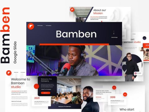 Bamben - Business Google Slide Template MVT6848