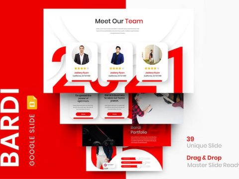 Bardi - Business Google Slide Template XUM5FVX