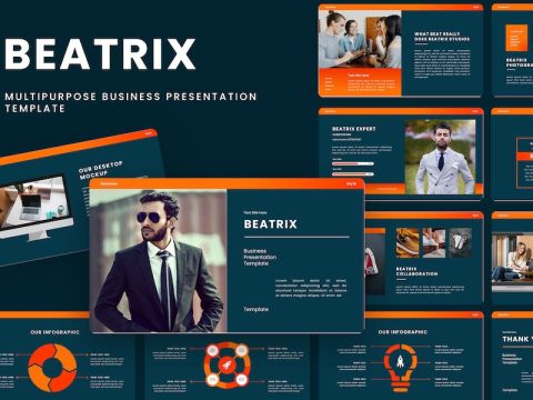 Beatrix - Business Google Slides Template 2ZA2VTV