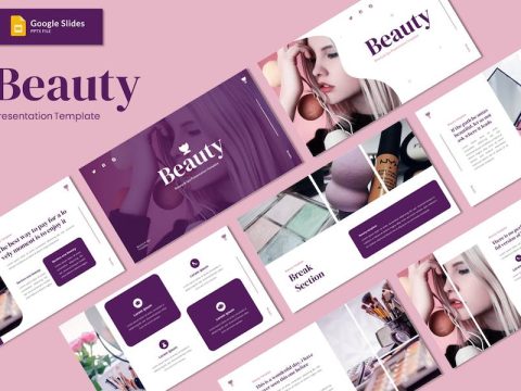 Beauty - Beauty & Spa Google Slides Template 5UC6WTZ