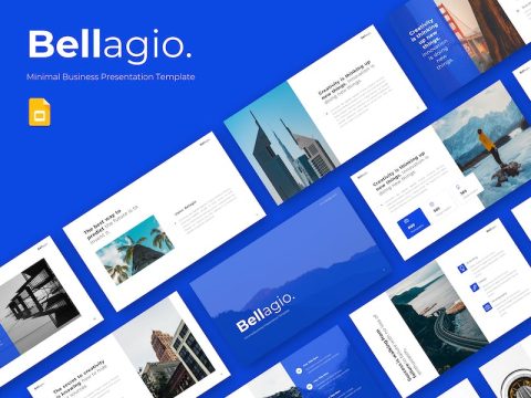 Bellagio - Minimal Business Google Slide Template RVMEZEU