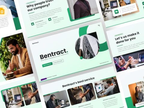 Bentract - Business Google Slides Template A75ZRHY